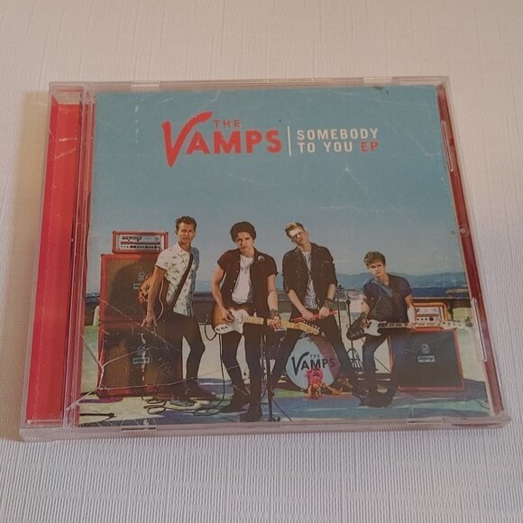 2014 The Vamps Somebody To You EP Feat Demi Lovato + POSTER - Picture 1 of 3